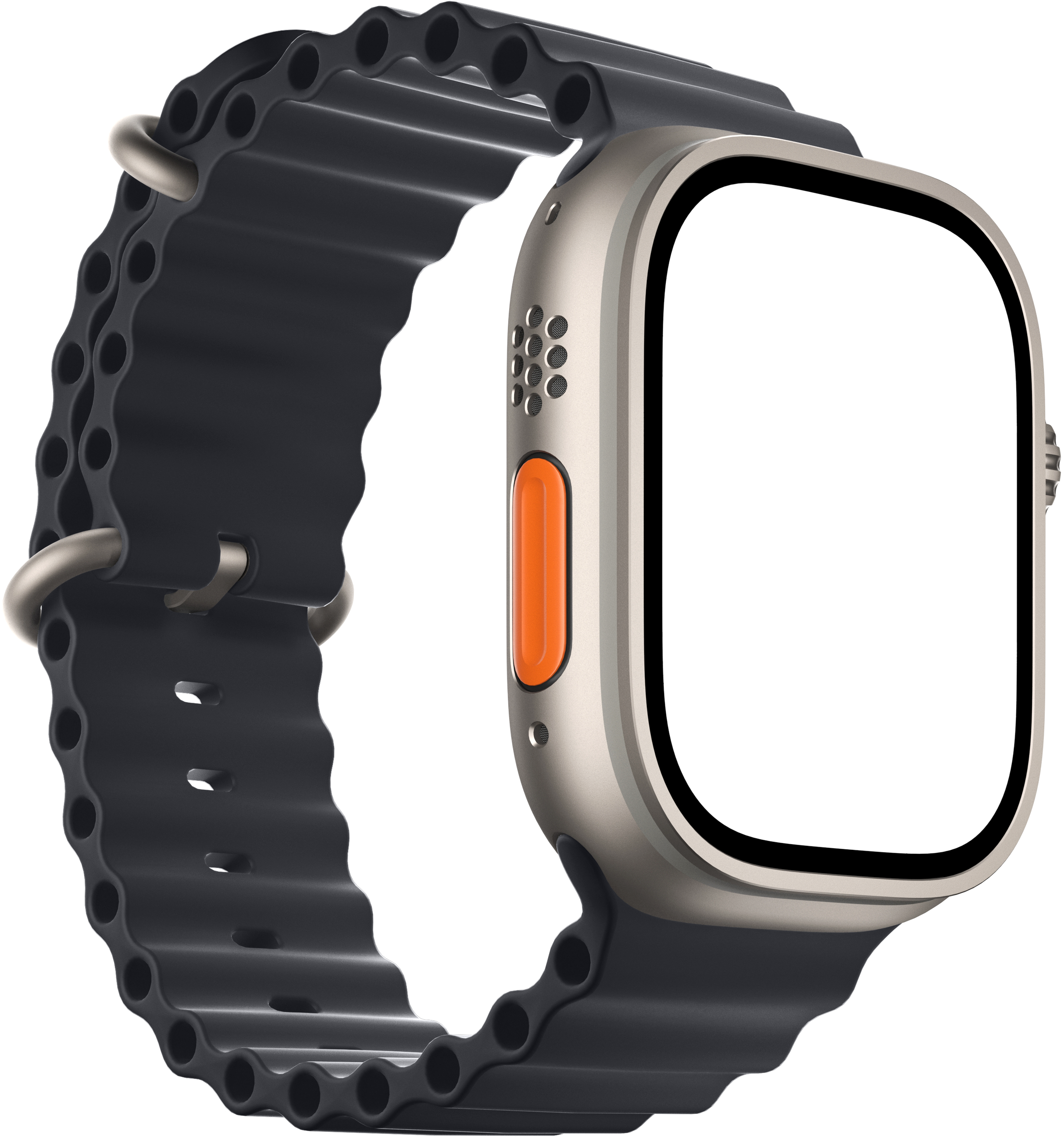 Apple Watch Ultra — Midnight Ocean — Right mockup