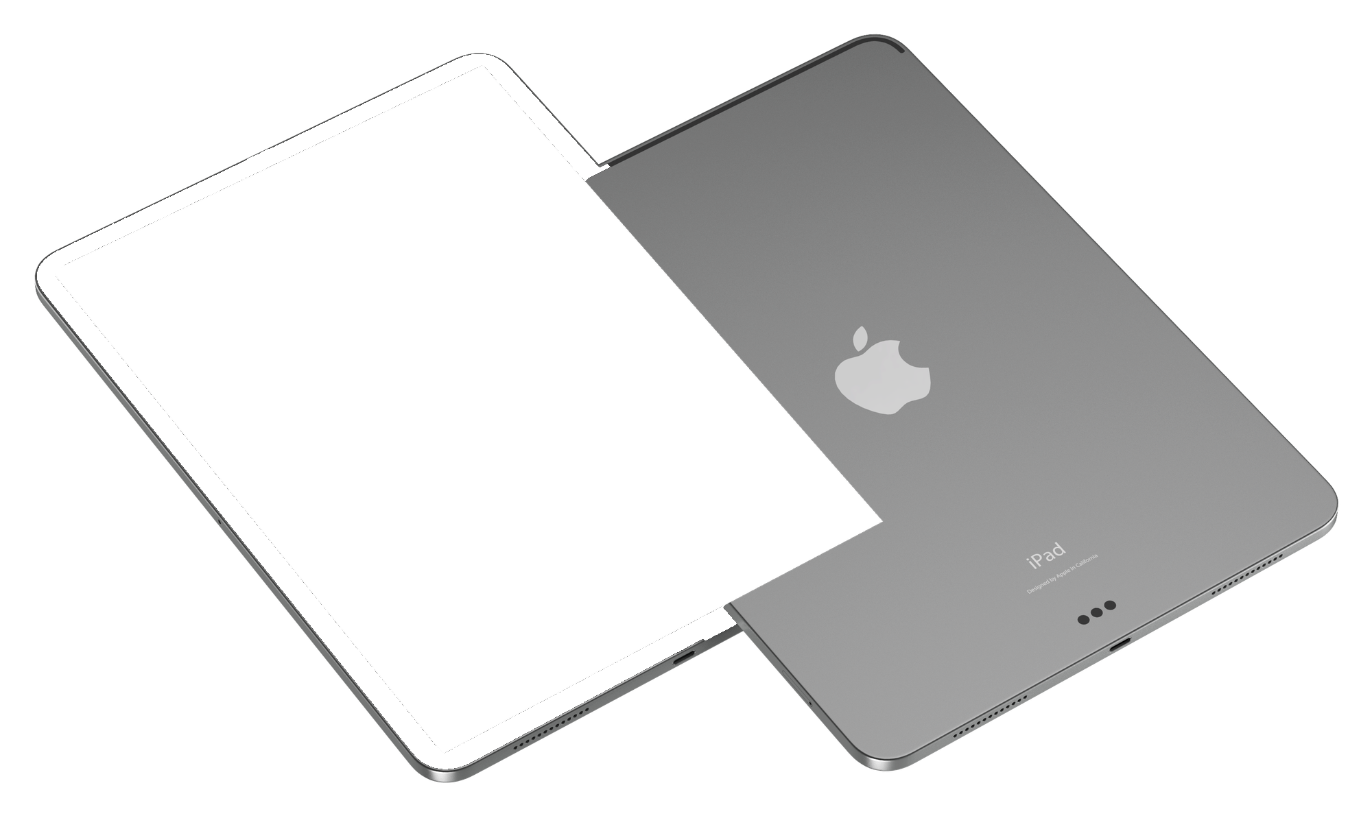 iPad — Front & Back