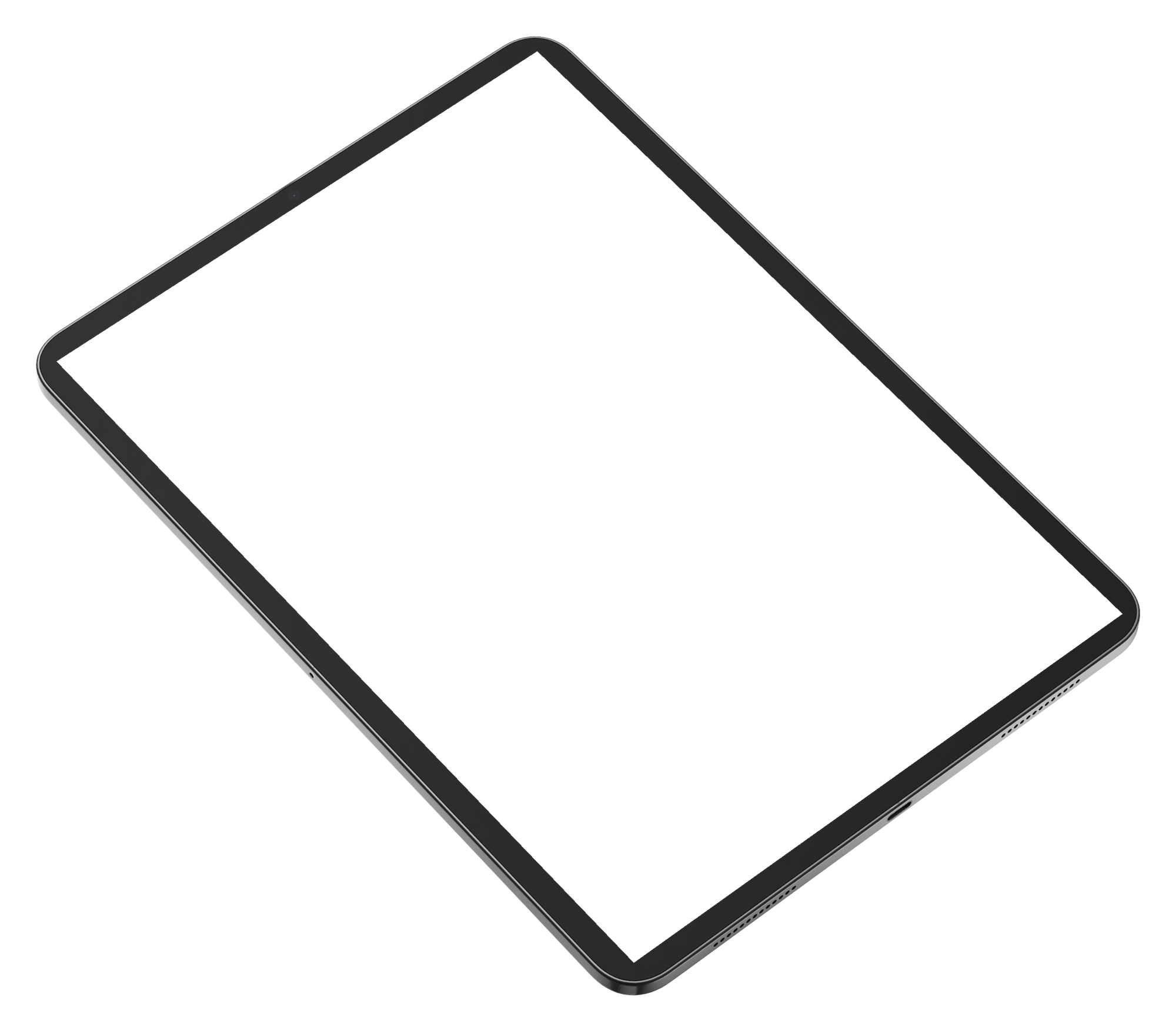 iPad — Tilted