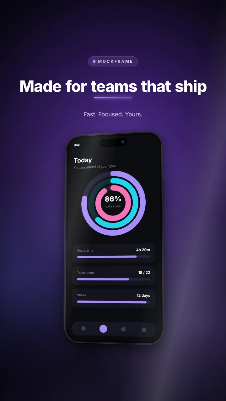 Tilt Parallax promo video template